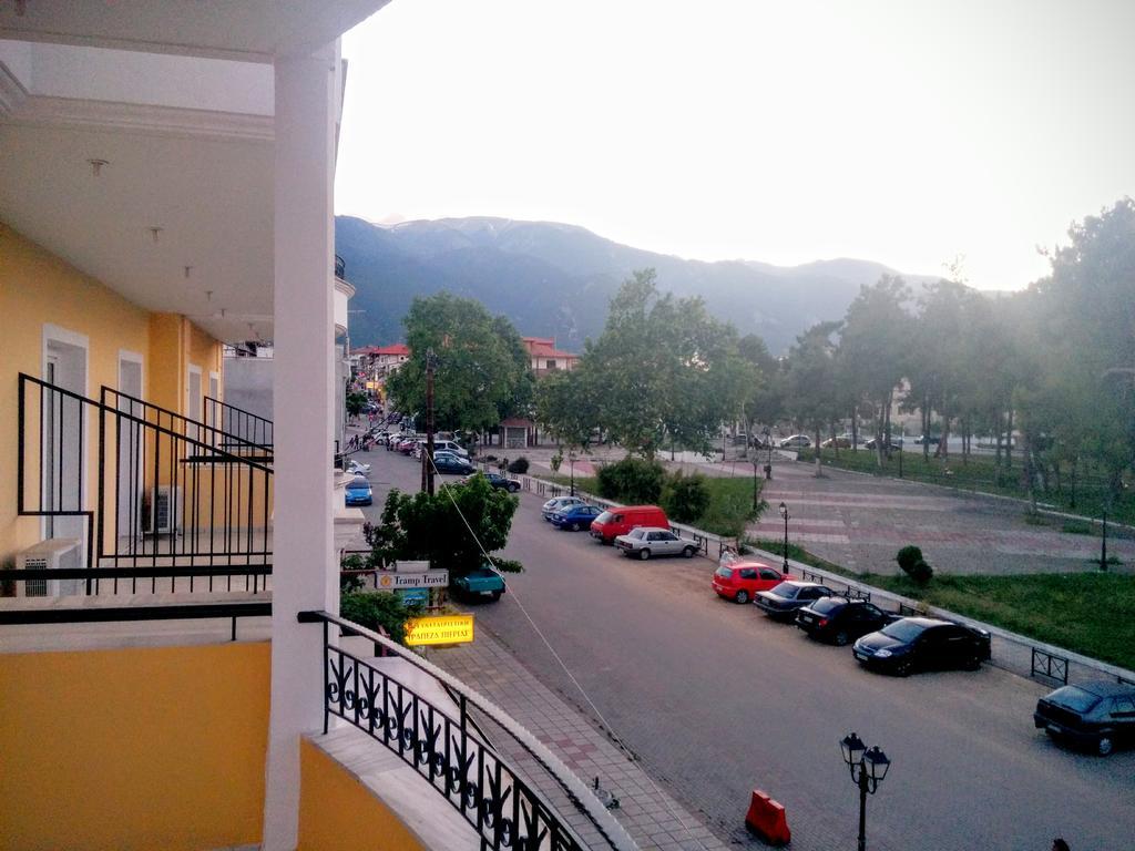 Hotel Evagelia Leptokaryá Exterior foto